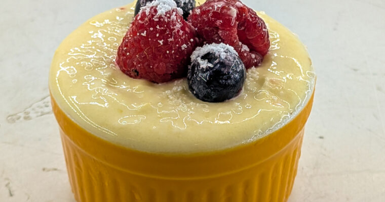 The Zesty Elegance of Chilled Lemon Soufflé