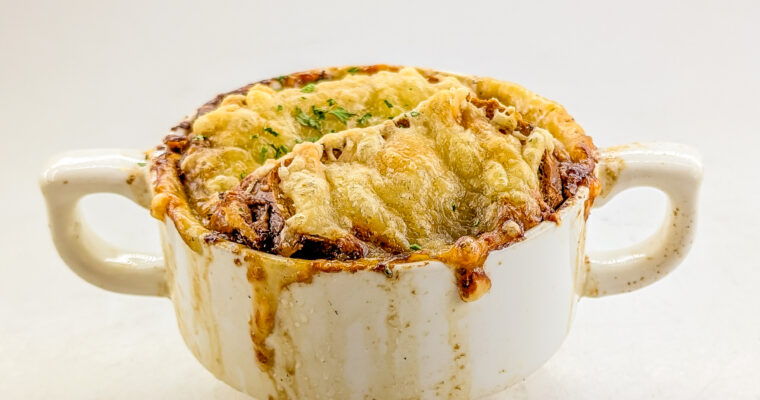 The Golden Comfort of Baked Onion Soup
